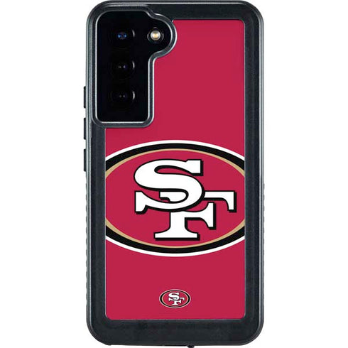 NFL San Francisco 49ers Large Logo Galaxy S24 Plus Waterproof Case